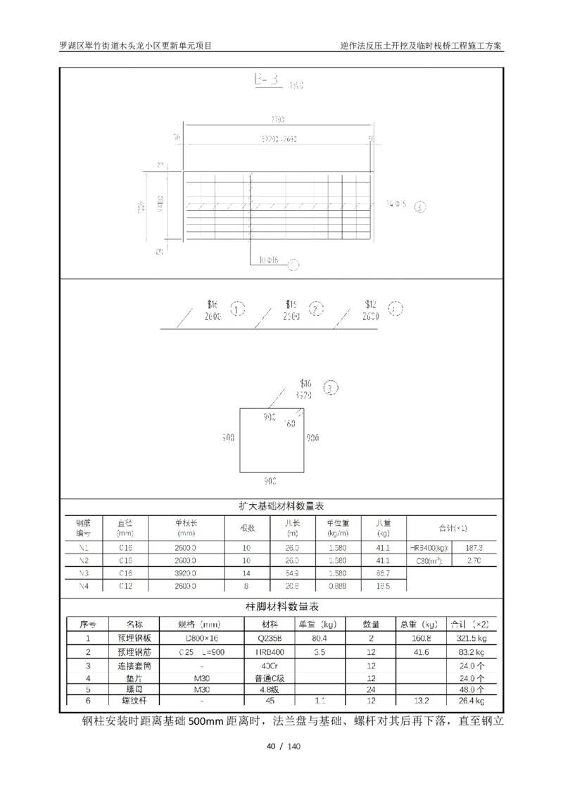 木头龙小区更新单元项目-逆作法反压土开挖及临时栈桥工程施工方案_2021-2023年优秀施组方案_施工方案_木头龙小区更新单元项目-逆作法反压土开挖及临时栈桥工程施工方案_01施工方案