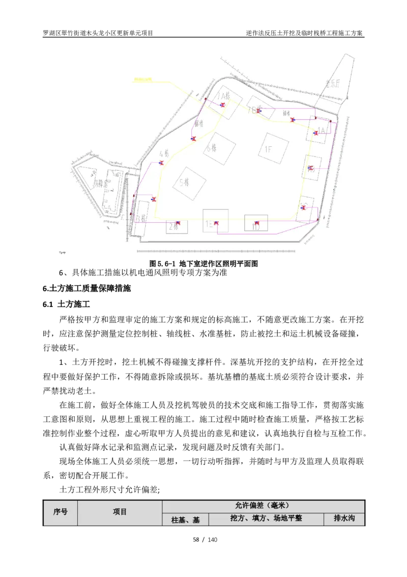 木头龙小区更新单元项目-逆作法反压土开挖及临时栈桥工程施工方案_2021-2023年优秀施组方案_施工方案_木头龙小区更新单元项目-逆作法反压土开挖及临时栈桥工程施工方案_01施工方案