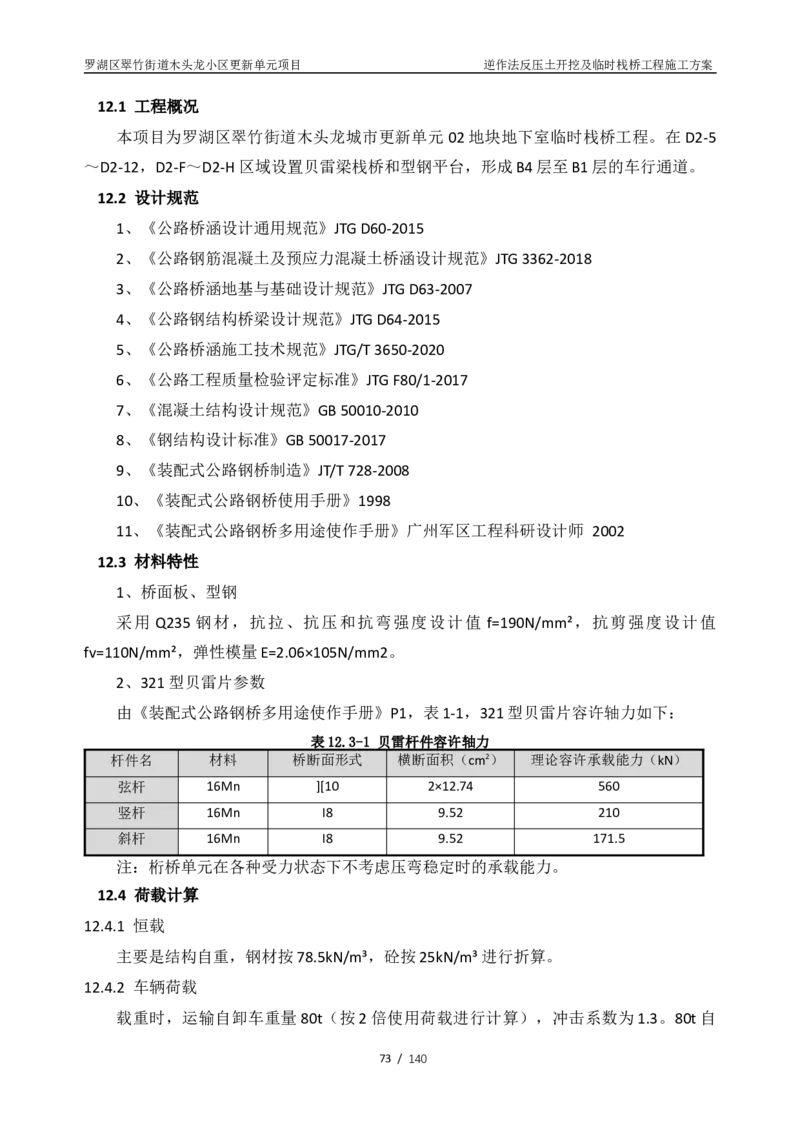 木头龙小区更新单元项目-逆作法反压土开挖及临时栈桥工程施工方案_2021-2023年优秀施组方案_施工方案_木头龙小区更新单元项目-逆作法反压土开挖及临时栈桥工程施工方案_01施工方案