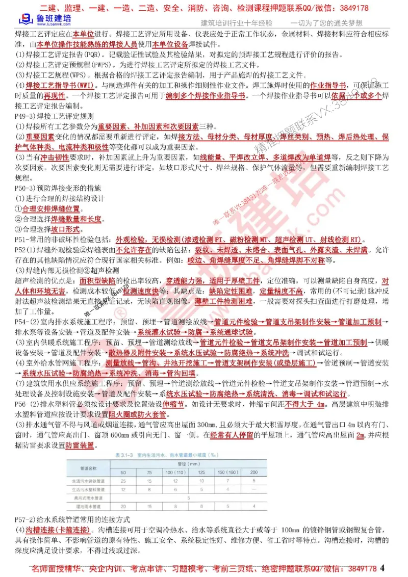 鲁班建培-1建《机电实务》考点通_1_2026年一级建造师_2026年一建机电_2025年一建机电SVIP_05-考前密训✿央企特训✿机构普押_44-机电《考前考点通》LB推荐