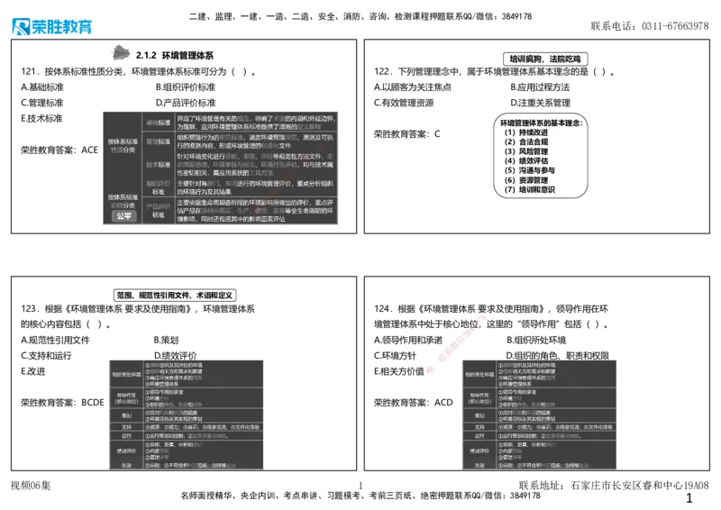视频06集2025一建项目管理破题第121&mdash;149题（可打印版）_2026年一级建造师_2026年一建管理_2025年一建管理SVIP_03-习题精析✿实战特训✿模考通关_14-管理《破题提升班》大微RS