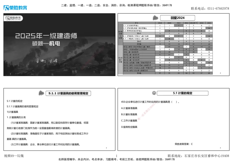 视频49&mdash;52集2025一建机电实务破题第450&mdash;490题（可打印版）_2026年一级建造师_2026年一建机电_2025年一建机电SVIP_03-习题精析✿实战特训✿模考通关_讲义_78