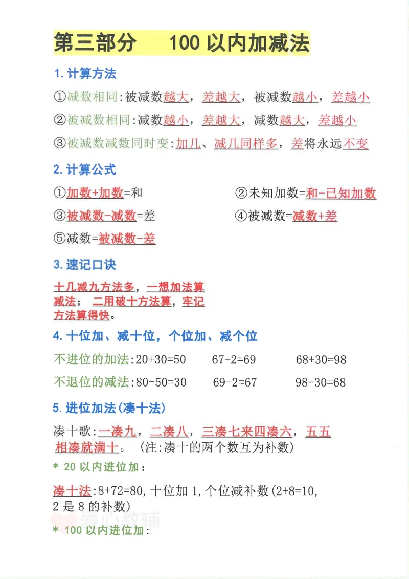 25新1年级下册数学九大专项合集(1)_一年级上下册资料_一年级下册小红书同款资料_一下数学