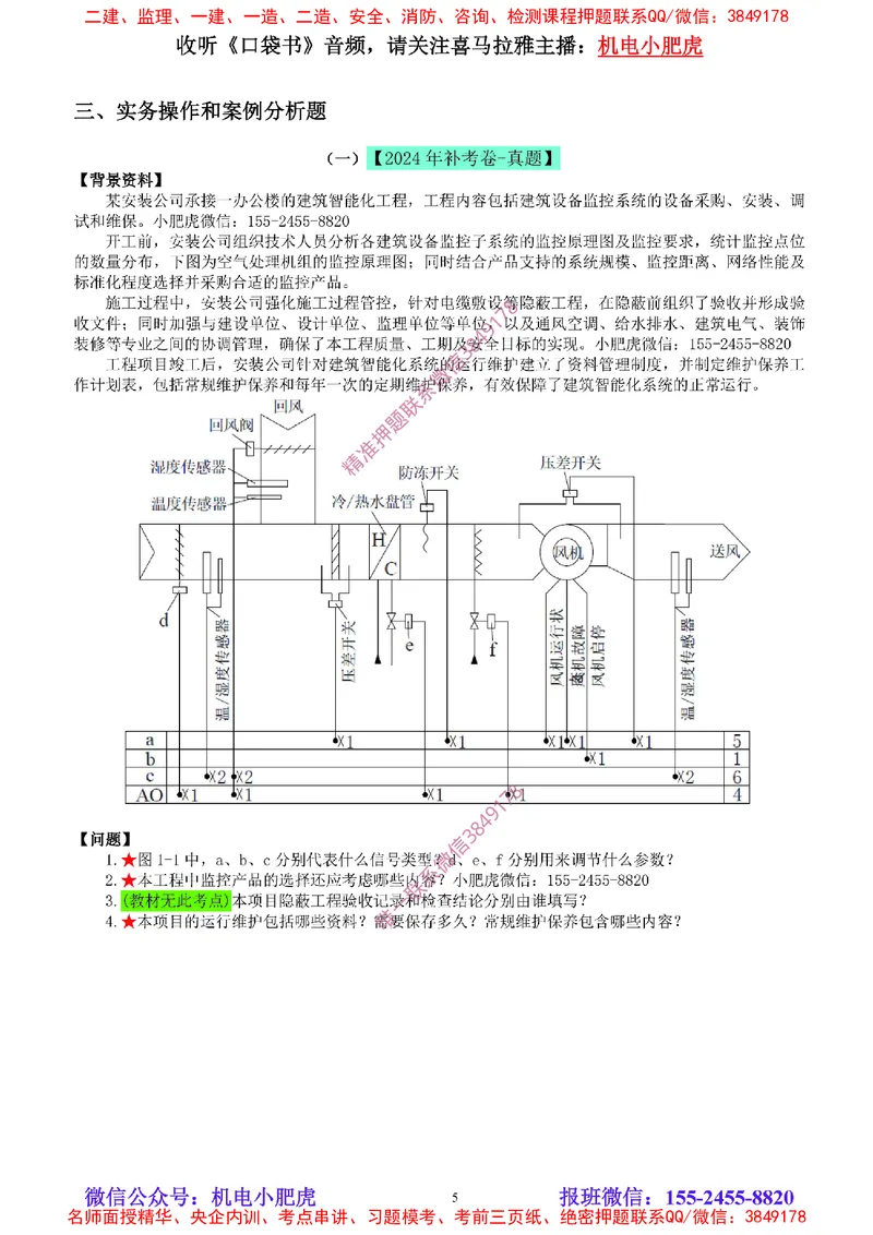 04-增值服务（5）空白版_2026年一级建造师_2026年一建机电_2025年一建机电SVIP_04-冲刺串讲✿考点强化✿小灶集训_17-机电《案例百题斩》小肥虎SMR_增值服务