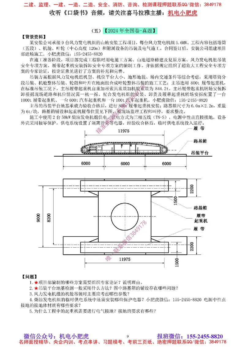 04-增值服务（5）空白版_2026年一级建造师_2026年一建机电_2025年一建机电SVIP_04-冲刺串讲✿考点强化✿小灶集训_17-机电《案例百题斩》小肥虎SMR_增值服务
