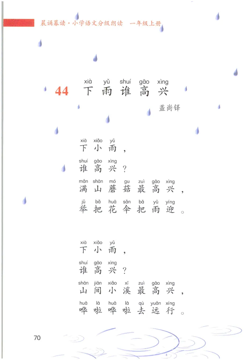 《晨诵暮读》1年级-上_一年级上下册资料_小学一年级学习资料-25年更新版_1-00、幼小衔接_幼小衔接每日晨读篇_1-5年级晨读读物_《晨诵暮读》1-6年级上下册
