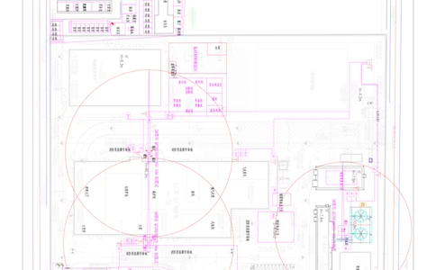 附件1施工总平面布置图_2021-2023年优秀施组方案_施工组织设计_施组03-濮阳县生活垃圾焚烧发电项目施工组织设计_1、施工组织设计正文