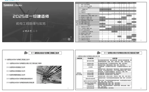 视频16&mdash;17集3.1建筑给水排水与供暖工程施工技术1（可打印版）_2026年一级建造师_2026年一建机电_2025年一建机电SVIP_02-基础精讲✿高端面授✿深度强化_讲义