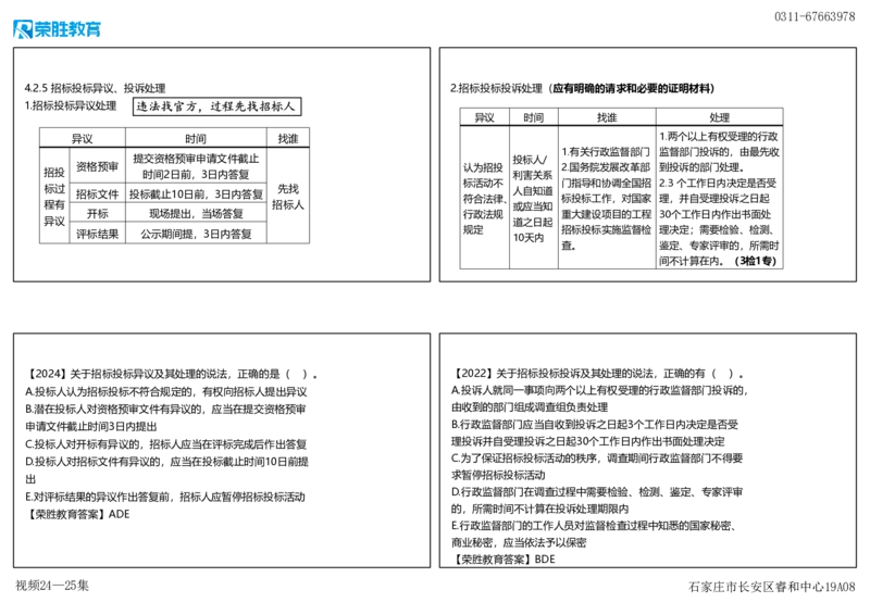 视频24&mdash;25集4.2建设工程招标投标制度2（可打印版）_2026年一建法规_2025年一建法规SVIP_02-基础精讲✿高端面授✿深度强化_12-法规《教材精讲班》桂林RS_讲义