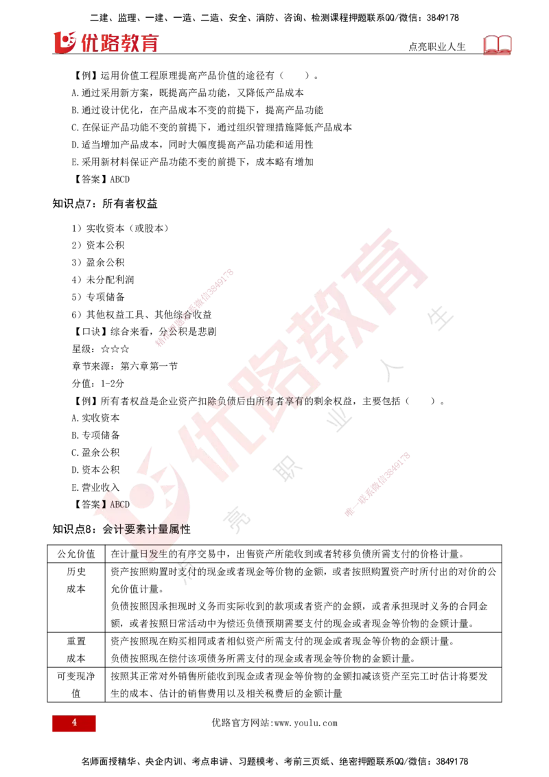 2025一建《工程经济》口诀妙记打印版_2026年一级建造师_2026年一建经济_2025年一建经济SVIP_02-基础精讲✿高端面授✿深度强化_58-经济《口诀妙记班》刘老师YL