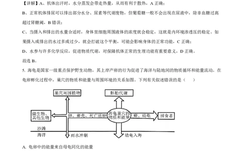 2024年高考生物真题（海南）（解析卷）_生物历年高考真题_新&middot;PDF版2008-2025&middot;高考生物真题_生物（按年份分类）2008-2025_2024&middot;高考生物真题