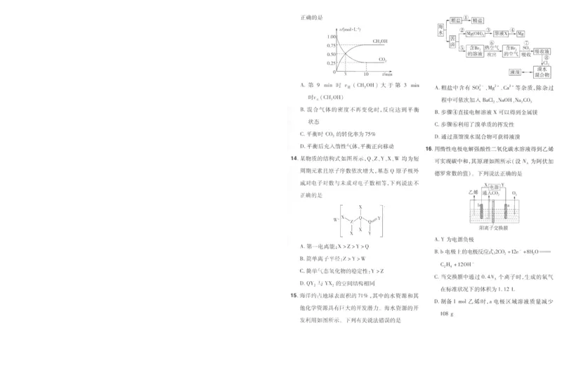 2025《金考卷&middot;特快专递&middot;第3期&middot;化学》A4_2025高中教辅（后续还会更新新习题试卷）_2025版《金考卷特快专递》_2025版金考卷特快专递第三期化学
