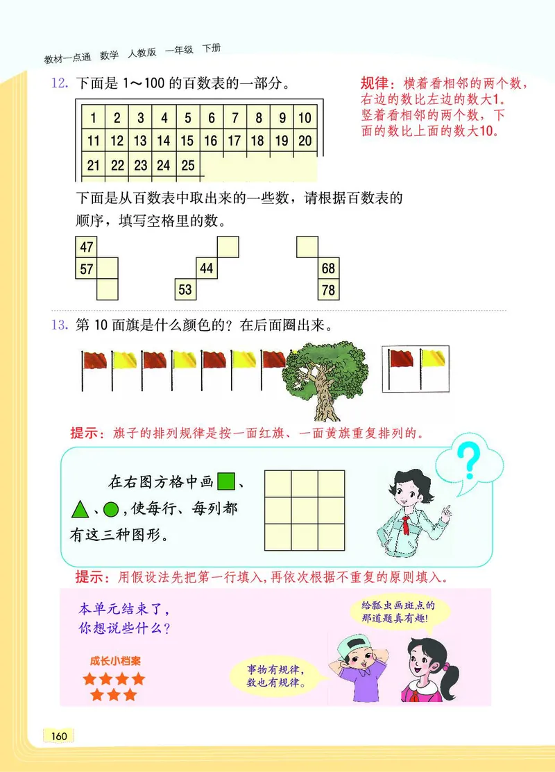《教材一点通》数学1年级下册（RJ）_一年级上下册资料_小学一年级学习资料-25年更新版_1-04、小学一年级数学下册_1-4-2、练习题、作业、试题、试卷_人教版_电子册