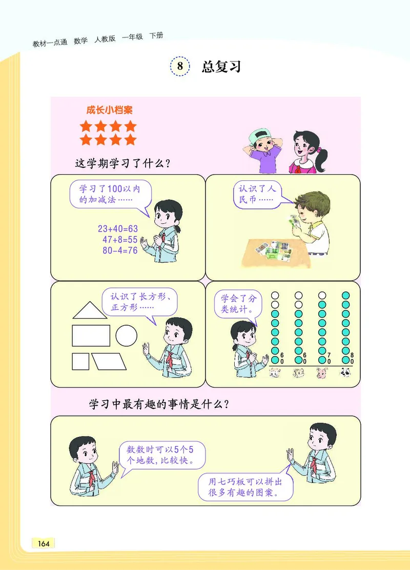 《教材一点通》数学1年级下册（RJ）_一年级上下册资料_小学一年级学习资料-25年更新版_1-04、小学一年级数学下册_1-4-2、练习题、作业、试题、试卷_人教版_电子册