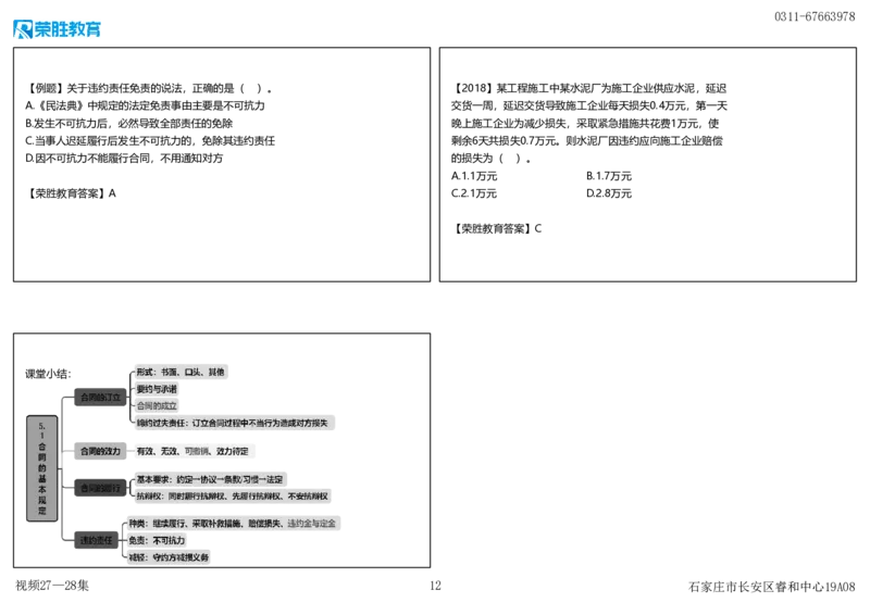 视频27&mdash;28集5.1合同的基本规定（可打印版）_2026年一建法规_2025年一建法规SVIP_02-基础精讲✿高端面授✿深度强化_12-法规《教材精讲班》桂林RS_讲义