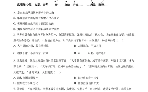 2024年高考历史试卷（广西）（空白卷）_历史历年高考真题_新&middot;Word版2008-2025&middot;高考历史真题_历史（按年份分类）2008-2025_2024&middot;历史高考真题