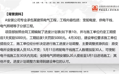 04节2025一建《机电》必会案例强化直播课（08.25）_2026年一级建造师_2026年一建机电_2025年一建机电SVIP_04-冲刺串讲✿考点强化✿小灶集训_63-机电《必会案例强化》闫娜JGS_讲义