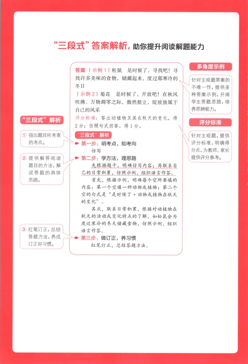 25秋《一本阅读题》3上语文_25秋《一本阅读题》语文