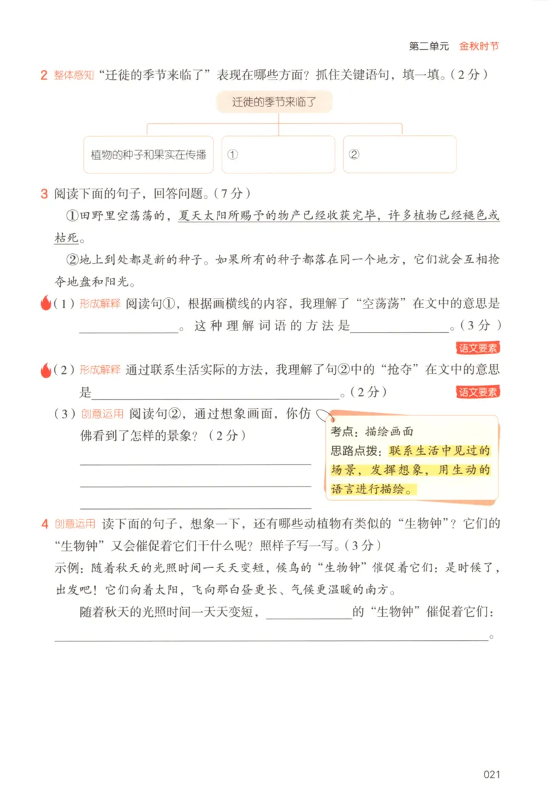 25秋《一本阅读题》3上语文_25秋《一本阅读题》语文