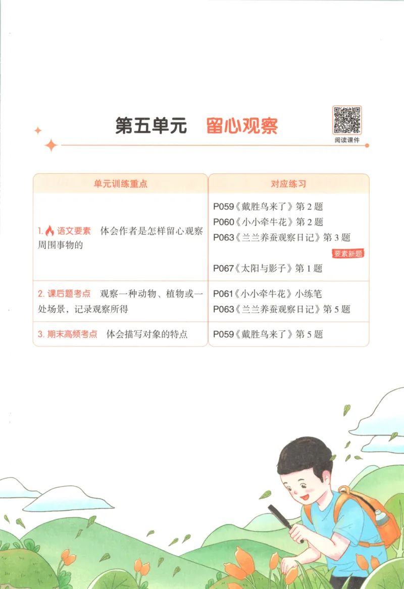 25秋《一本阅读题》3上语文_25秋《一本阅读题》语文