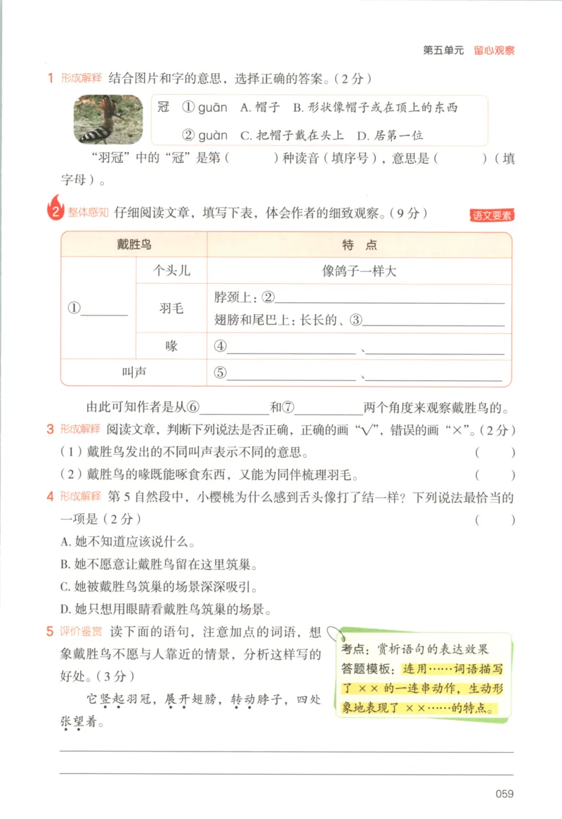 25秋《一本阅读题》3上语文_25秋《一本阅读题》语文