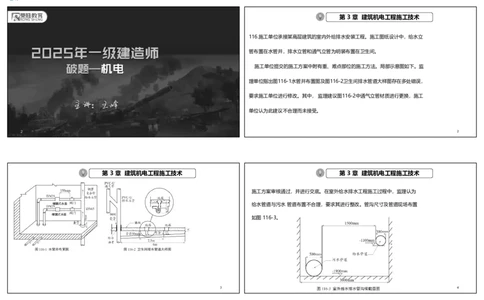 视频11&mdash;13集2025一建机电实务破题第116&mdash;139题（可打印版）_2026年一级建造师_2026年一建机电_2025年一建机电SVIP_03-习题精析✿实战特训✿模考通关_讲义