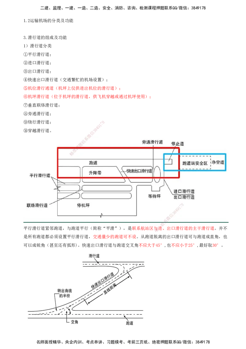 05.05-第一章-第二节-运输机场的分类及功能（四）_2026年一级建造师_2026年一建民航_2026年一建民航SVIP_2026一建民航SVIP_02-基础精讲✿高端面授✿深度强化_01.第一章_讲义