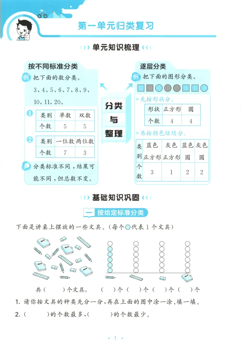 2025秋53单元归类复习数学2上RJ_25秋小学语数英习题试卷_数学_人教版_53归类复习完整版数学人教25年上册缺3