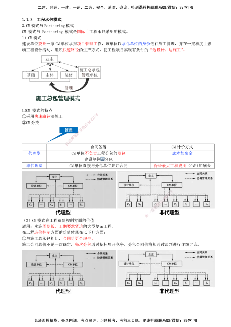 04-第1章-1.1.3-工程承包模式（二）_2026年一级建造师_2026年一建管理_2025年一建管理SVIP_02-基础精讲✿高端面授✿深度强化_10-管理《天一精讲班》金月、王少杰KL_金月