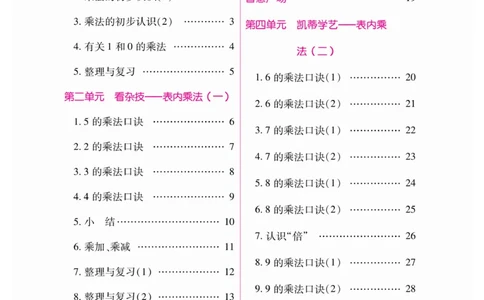 《口算题卡》数学2年级上册（63QD）_二年级上下册资料_小学二年级学习资料-25年更新版_2-03、小学二年级数学上册_2-3-2、练习题、作业、试题、试卷_青岛63版_电子册类