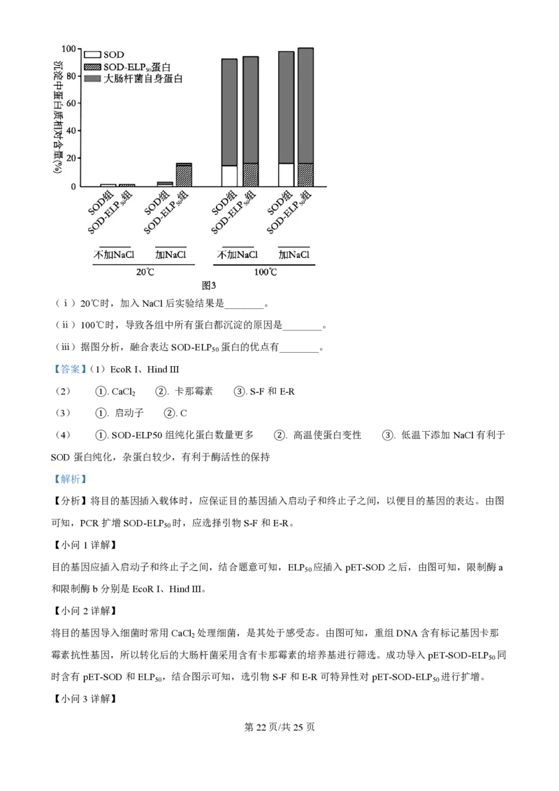 2024年高考生物试卷（江苏）（解析卷）_生物历年高考真题_新&middot;PDF版2008-2025&middot;高考生物真题_生物（按年份分类）2008-2025_2024&middot;高考生物真题