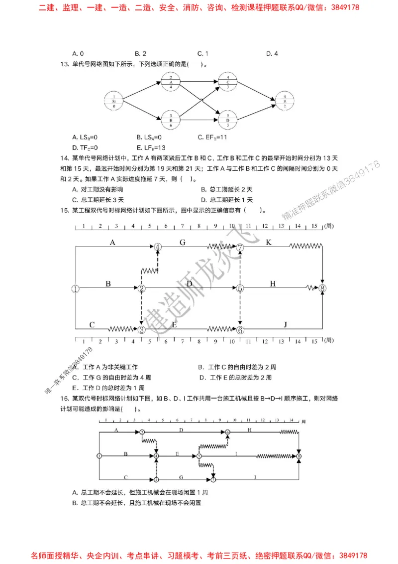 龙炎飞-冲刺361题_2026年一级建造师_2026年一建管理_2025年一建管理SVIP_05-考前密训✿央企特训✿机构普押_28-管理《终极密训+361题》龙炎飞推荐