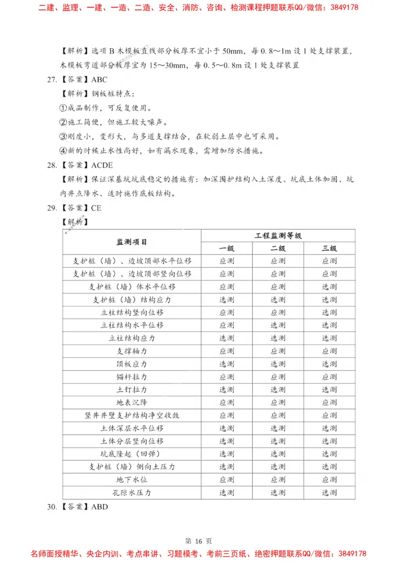 2025一建《市政》考前一套卷_1_2026年一级建造师_2026年一建市政_2025年一建市政SVIP_05-考前密训✿央企特训✿机构普押_41-市政《考前一套卷》SMR推荐