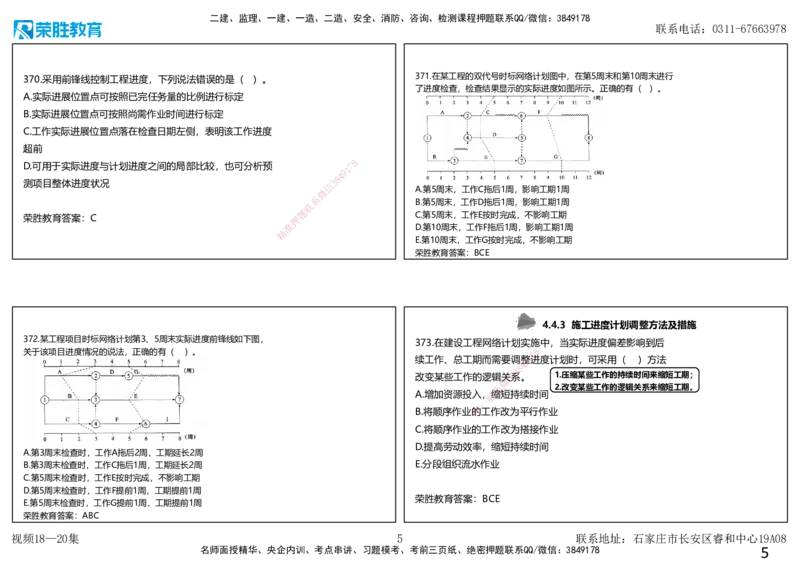 视频18&mdash;20集2025一建项目管理破题第355&mdash;401题（可打印版）_2026年一级建造师_2026年一建管理_2025年一建管理SVIP_03-习题精析✿实战特训✿模考通关_14-管理《破题提升班》大微RS
