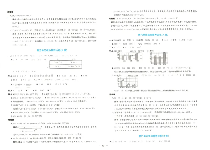 2025秋《阳光同学全优好卷》数学5上SJ_25秋小学语数英习题试卷_数学_苏教版_数学《阳光同学全优好卷》苏教25秋(1)
