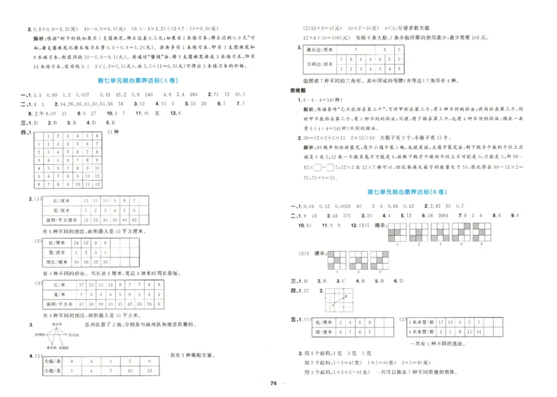 2025秋《阳光同学全优好卷》数学5上SJ_25秋小学语数英习题试卷_数学_苏教版_数学《阳光同学全优好卷》苏教25秋(1)