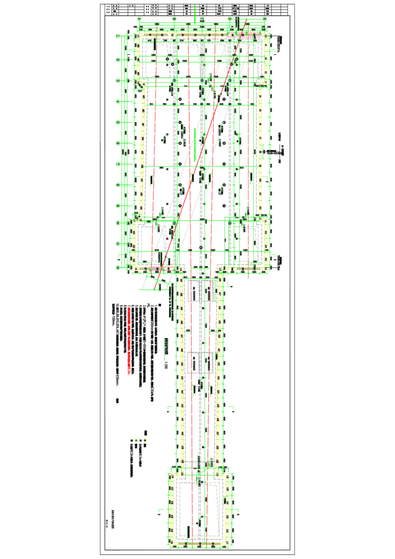 附件1：基坑平面布置图_2021-2023年优秀施组方案_施工方案_芳白城际五工区工程超低净空多成槽方式结合地下连续墙专项施工方案_1、施工方案