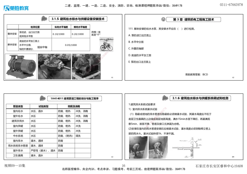 视频09&mdash;10集2025一建机电实务破题第94&mdash;115题（可打印版）_2026年一级建造师_2026年一建机电_2025年一建机电SVIP_03-习题精析✿实战特训✿模考通关_讲义_15