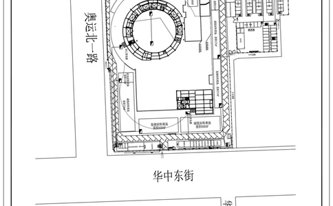 附图7：二次结构、装饰装修施工阶段现场临电平面布置图_2021-2023年优秀施组方案_施工组织设计_国家传播中心施工组织设计_01施工组织设计