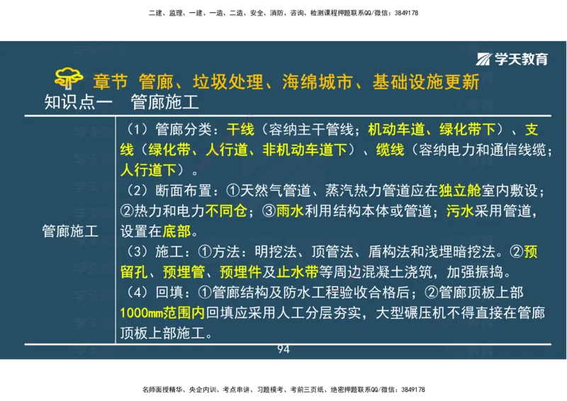 04.2025一建《市政》考前密训课讲义（彩色观看版）_2026年一级建造师_2026年一建市政_2025年一建市政SVIP_04-冲刺串讲✿考点强化✿小灶集训_83-市政《考前密训班》陆羽XT