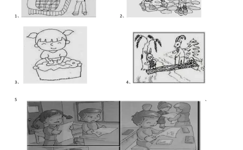 最新一年级下期语文看图写话练习题及范文x_一年级语文下册（统编版）_老课标资料_一下语文含教学视频_第一套_009-试题试卷word版可下载打印_总复习资料