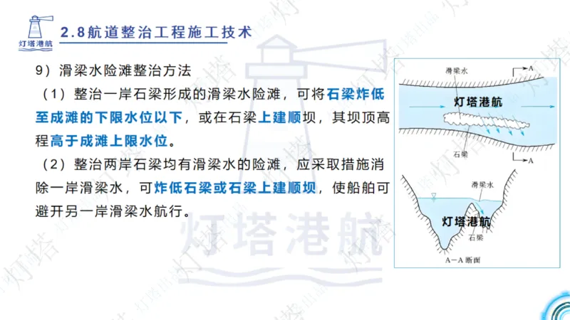 精讲45-46-47-2.8节航道整治_扫描版_扫描版_2026年一级建造师_2026年一建港航_2025年一建港航SVIP_02-基础精讲✿高端面授✿深度强化_05-港航《自营系列课》灯塔SMR_通关精讲班