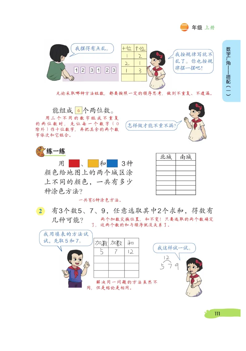 《博小优课堂笔记》数学2年级上册（RJ）_二年级上下册资料_小学二年级学习资料-25年更新版_2-03、小学二年级数学上册_2-3-2、练习题、作业、试题、试卷_人教版_电子册类