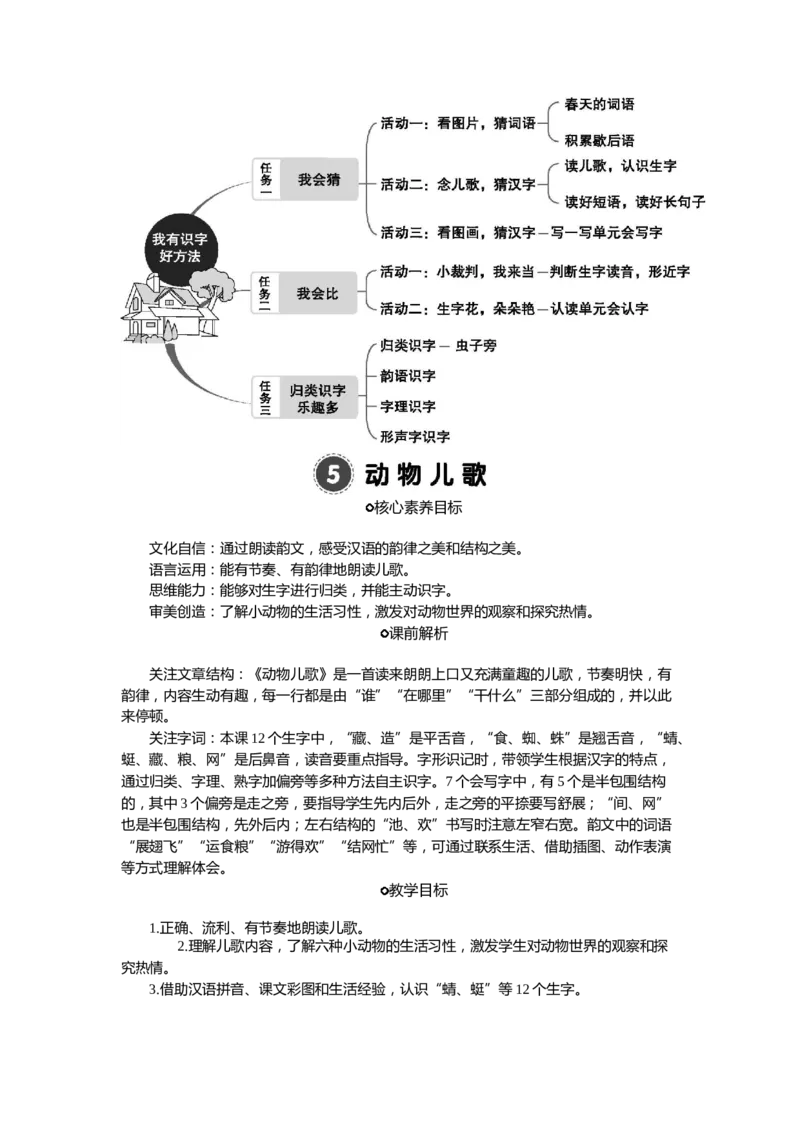 语文一下新教案_一年级语文下册（统编版）_老课标资料_一年级下册全套课件资料_语文一下新教案