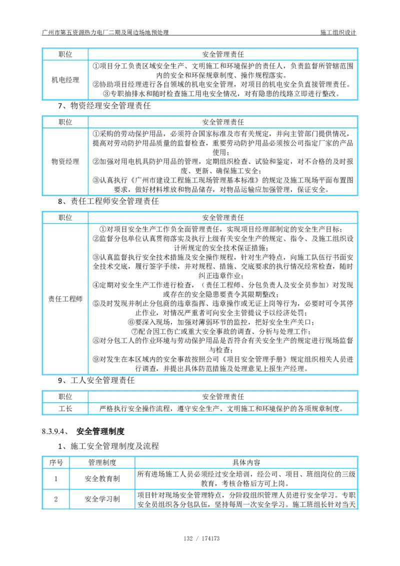 广州市第五资源热力电厂二期及周边场地预处理施工组织设计_2021-2023年优秀施组方案_施工组织设计_施组21-广州市第五资源热力电厂二期及周边场地预处理施工组织设计