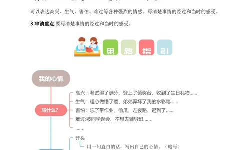 第八单元写话：我的心情（教学设计）（统编版）_一年级语文下册（统编版）_单元写作能力提升_2025版