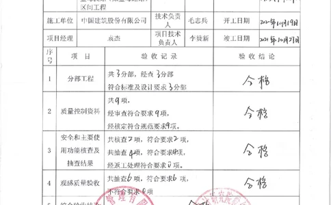 子单位工程质量竣工验收记录_2021-2023年优秀施组方案_施工方案_方案16-福州市城市轨道交通4号线一期工程第2标段土建8工区&mdash;光明港站~鳌峰洲站区间联络通道及泵房冻结法施工方案
