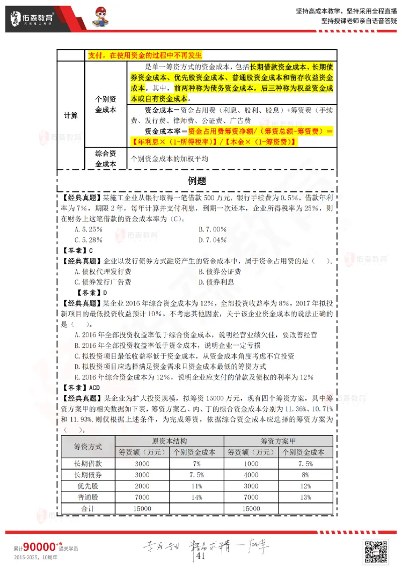 2025.7.5佑森教育叶虎翼授课一建工程经济《工程财务》专用讲义，版权所有，侵权必究_2026年一级建造师_2026年一建经济_2025年一建经济SVIP_02-基础精讲✿高端面授✿深度强化