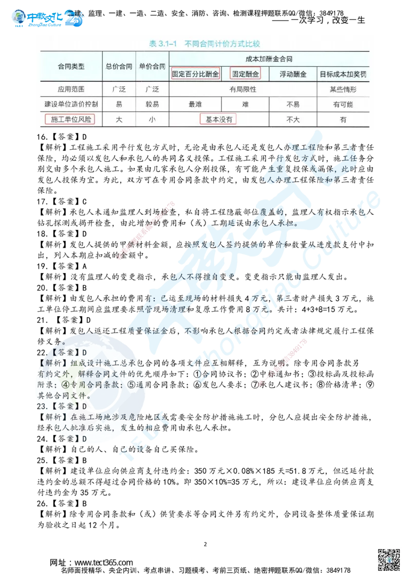 04.2025年一建《管理》超押B卷答案_2026年一级建造师_2026年一建管理_2025年一建管理SVIP_05-考前密训✿央企特训✿机构普押_25-管理《超押AB卷》ZJ_课程讲义