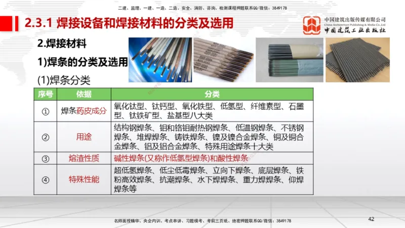 04节2.3焊接技术（12.25）_2026年一级建造师_2026年一建机电_2026年一建机电SVIP_2026一建机电SVIP_02-基础精讲✿高端面授✿深度强化_07-2026年一建机电-建工社-两轮基础直播-闫娜_讲义